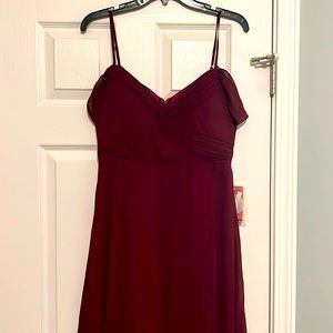 Birdy Grey Spence Cabernet Bridesmaid Dress